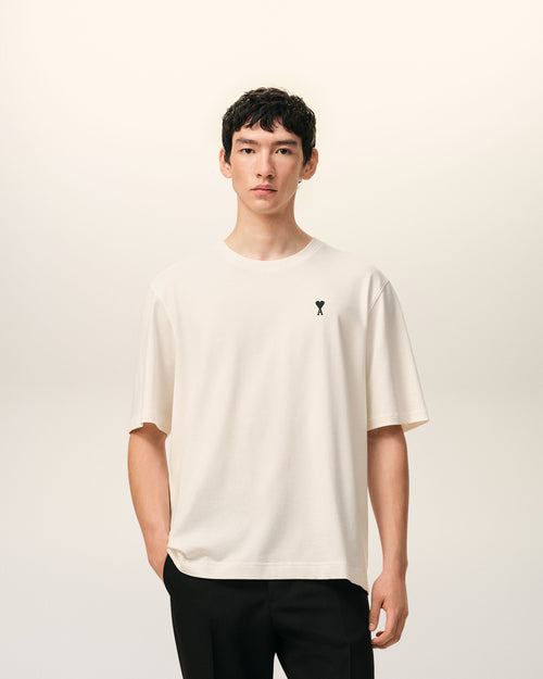 T-shirt Blanc Imprimé Place Des Victoires en Coton - Homme - 2 - AMI Paris - Ami Paris